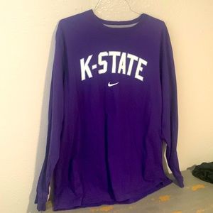 Nike Kansas State University long sleeve tee.